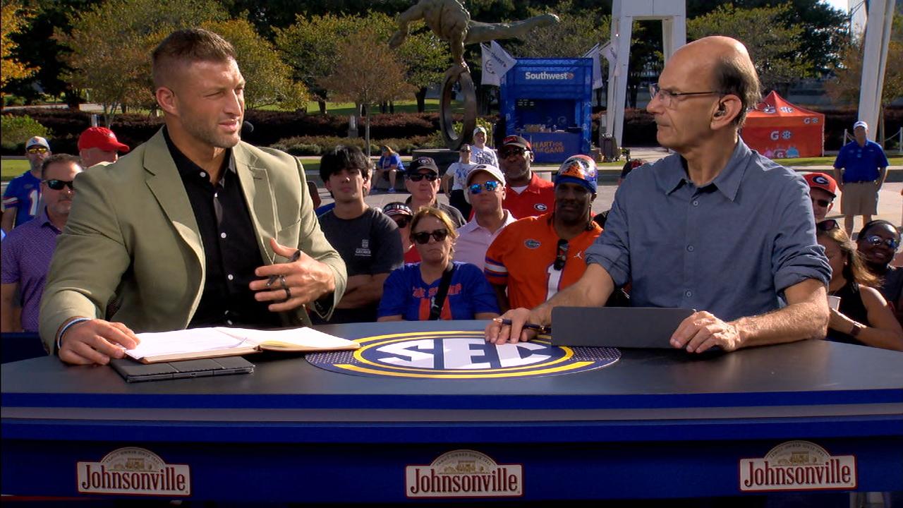 Tim Tebow reminisces on his time as a Gator, dissects Florida vs. UGA