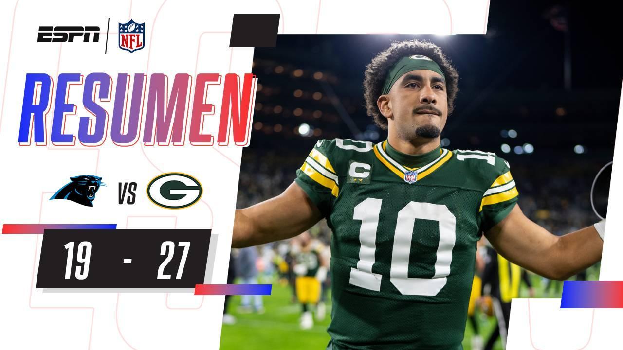 ¡Los Packers consiguen su 5ta victoria de la temporada! | Panthers 19 Packers 27