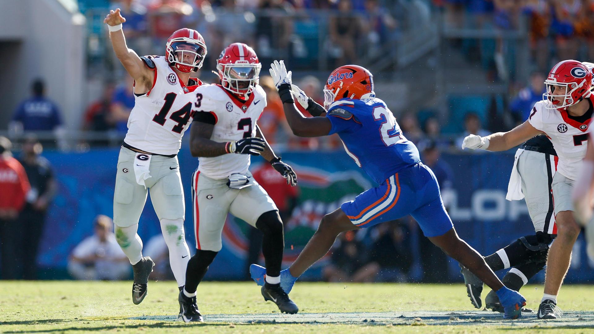 What does Florida-Georgia matchup mean for both teams' CFP chances?