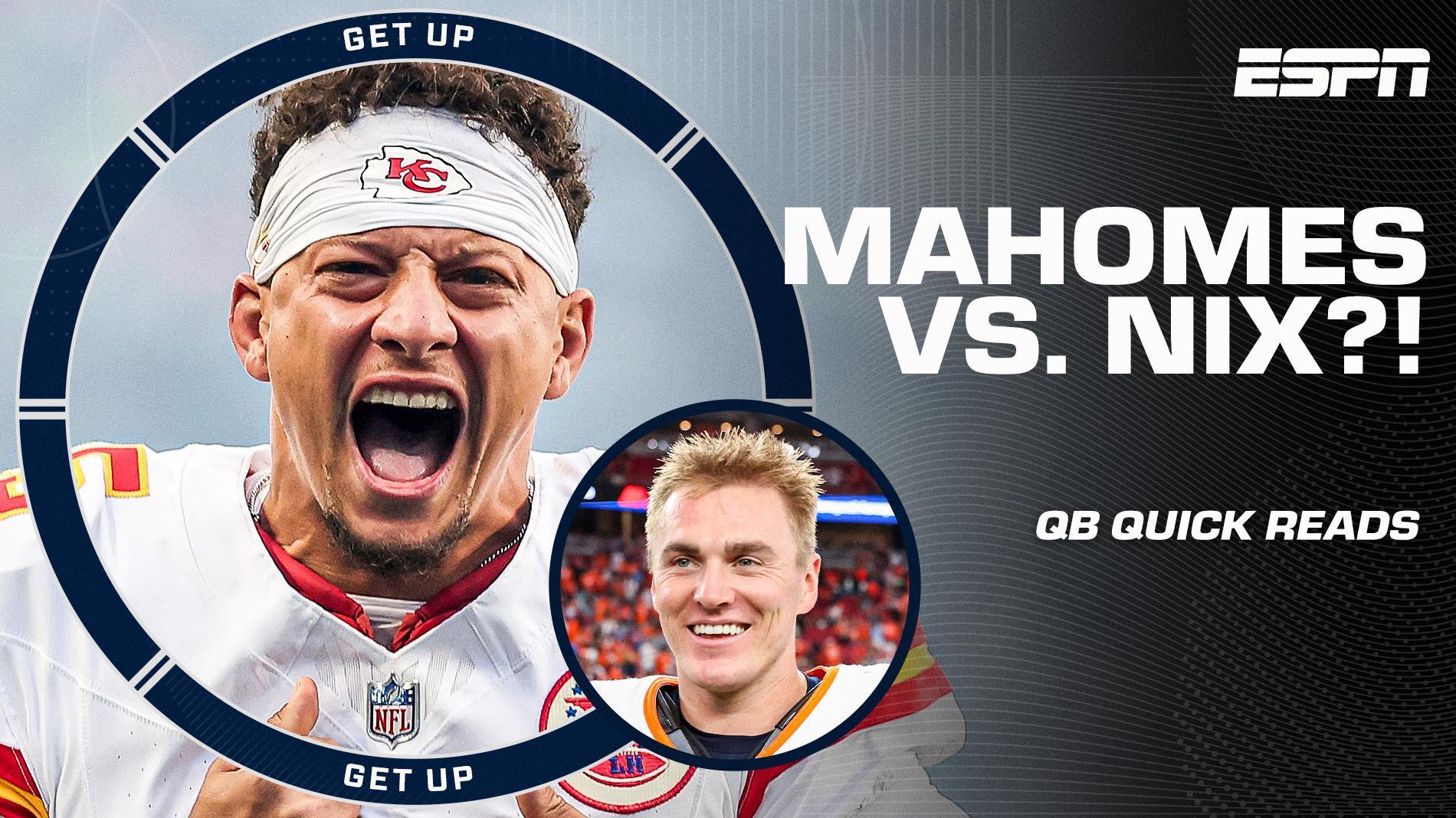 Dan Orlovsky's QB QUICK READS! Mahomes, Bo Nix, Aaron Rodgers + MORE