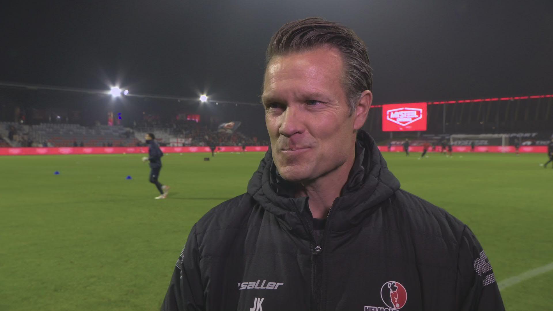 Kolkka over de wedstrijd tegen FC Eindhoven: "Een geweldige derby, wij moeten klaarstaan"
