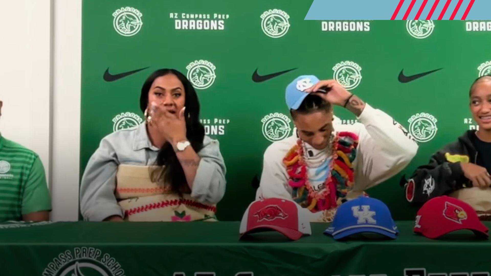 No. 2 recruit Demarcus Henry commits to UNC live on 'NBA Today'