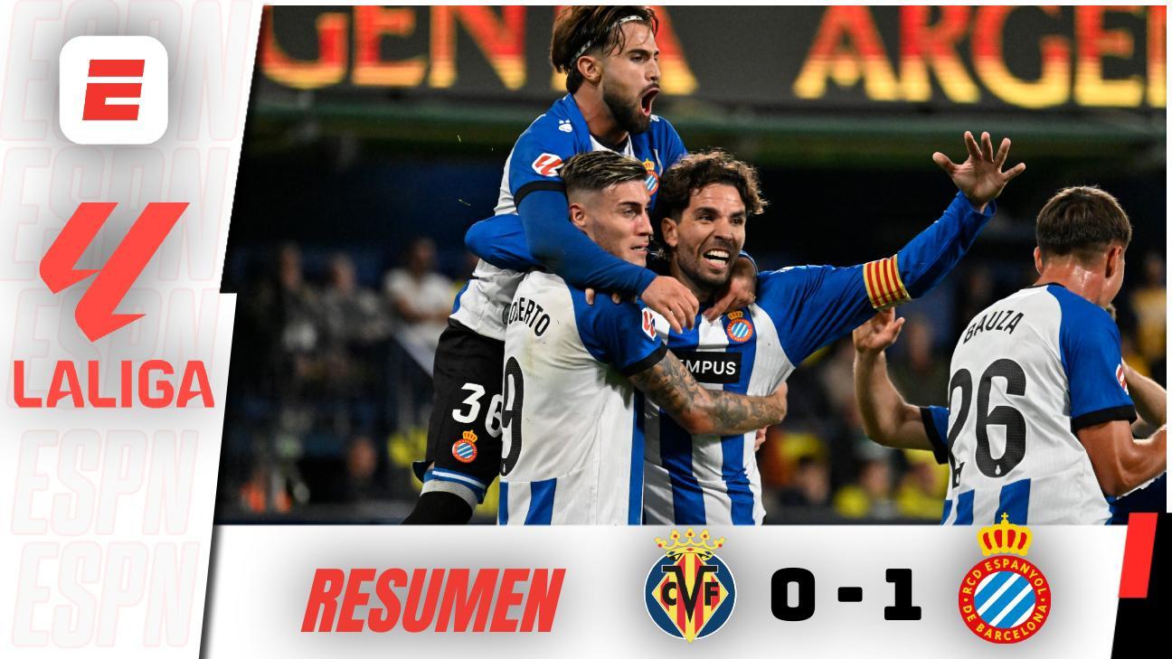 Espanyol castiga la falta de puntería del Villarreal con gol de Cabrera