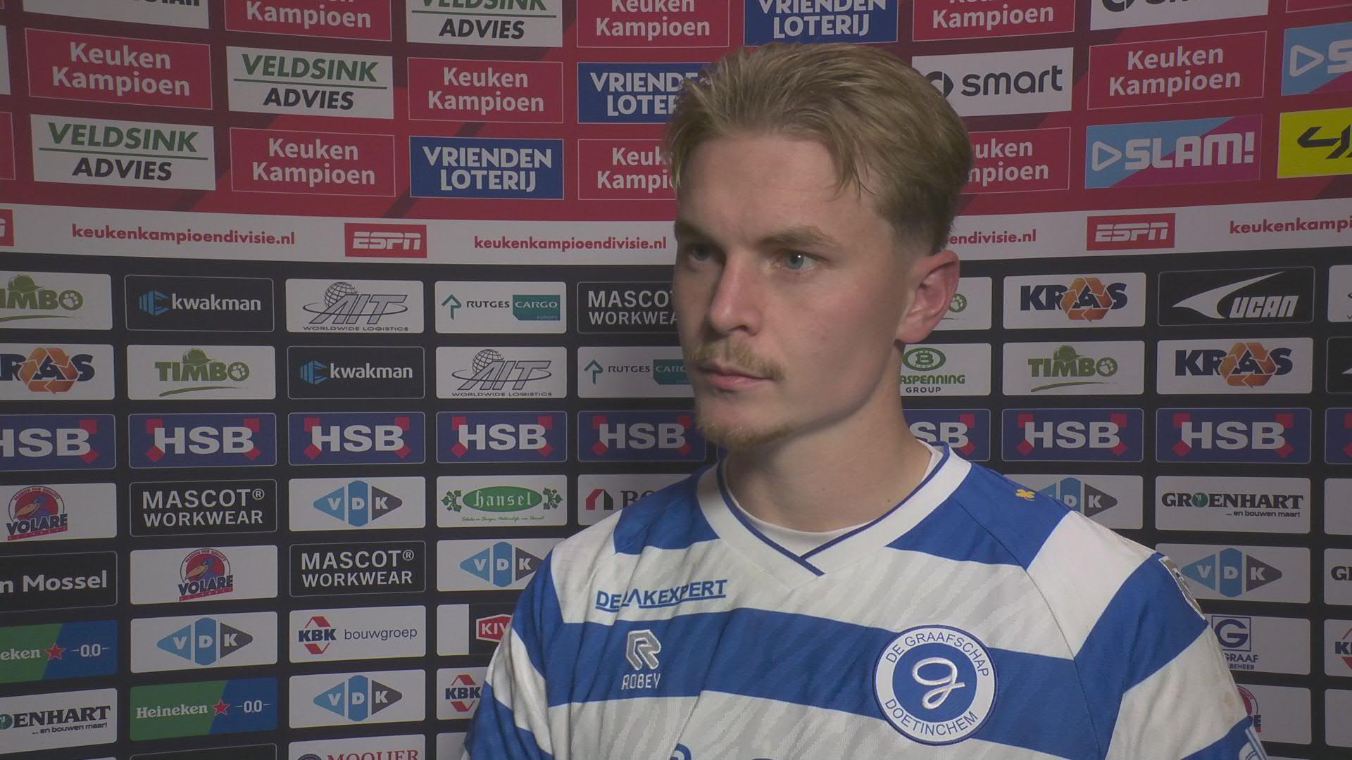 Hardeman na zijn matchwinner: "Lekker dat je wanneer je weer kunt spelen belangrijk voor het team kunt zijn"