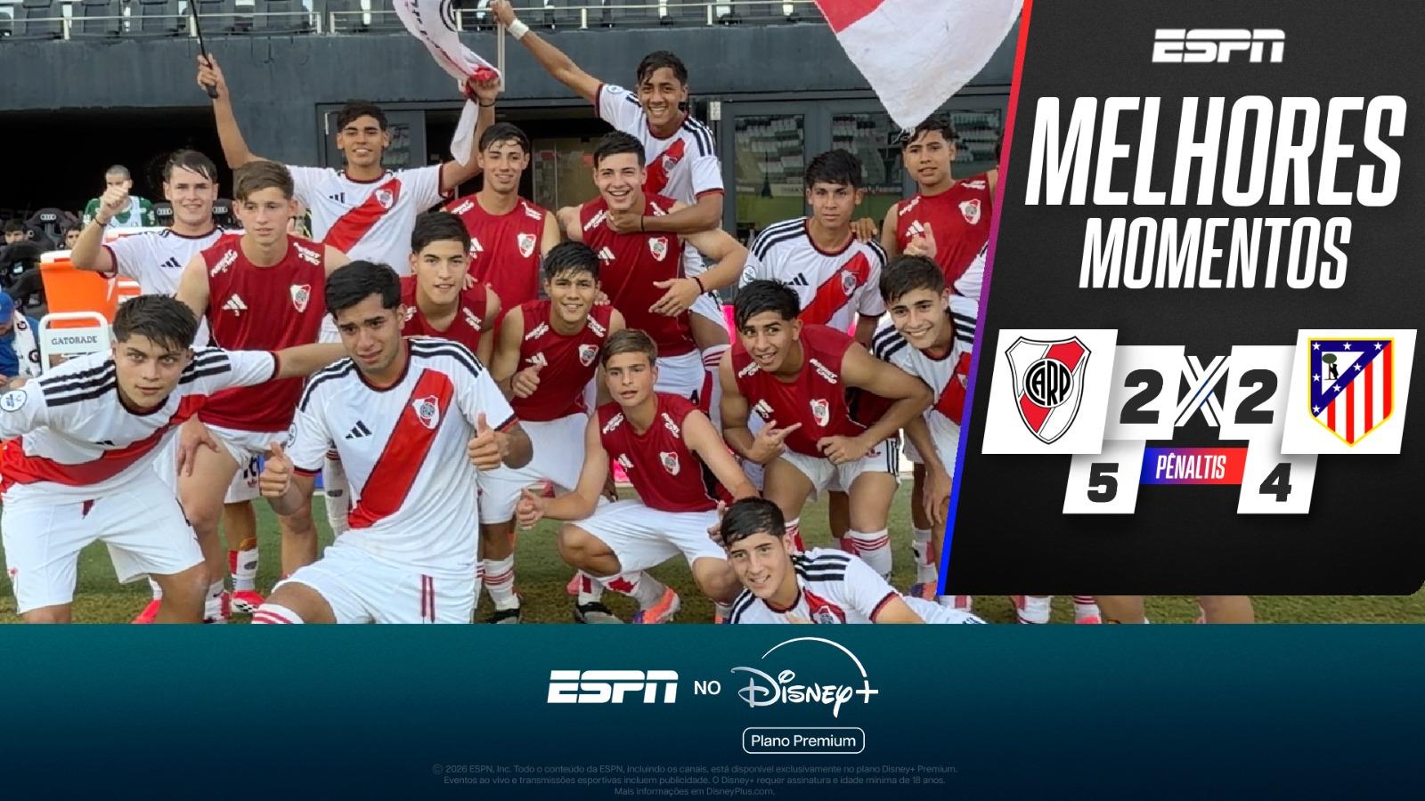 Goleiro vira herói, e River supera Atlético de Madrid nos pênaltis na semifinal da Copa messi; VEJA os melhores momentos