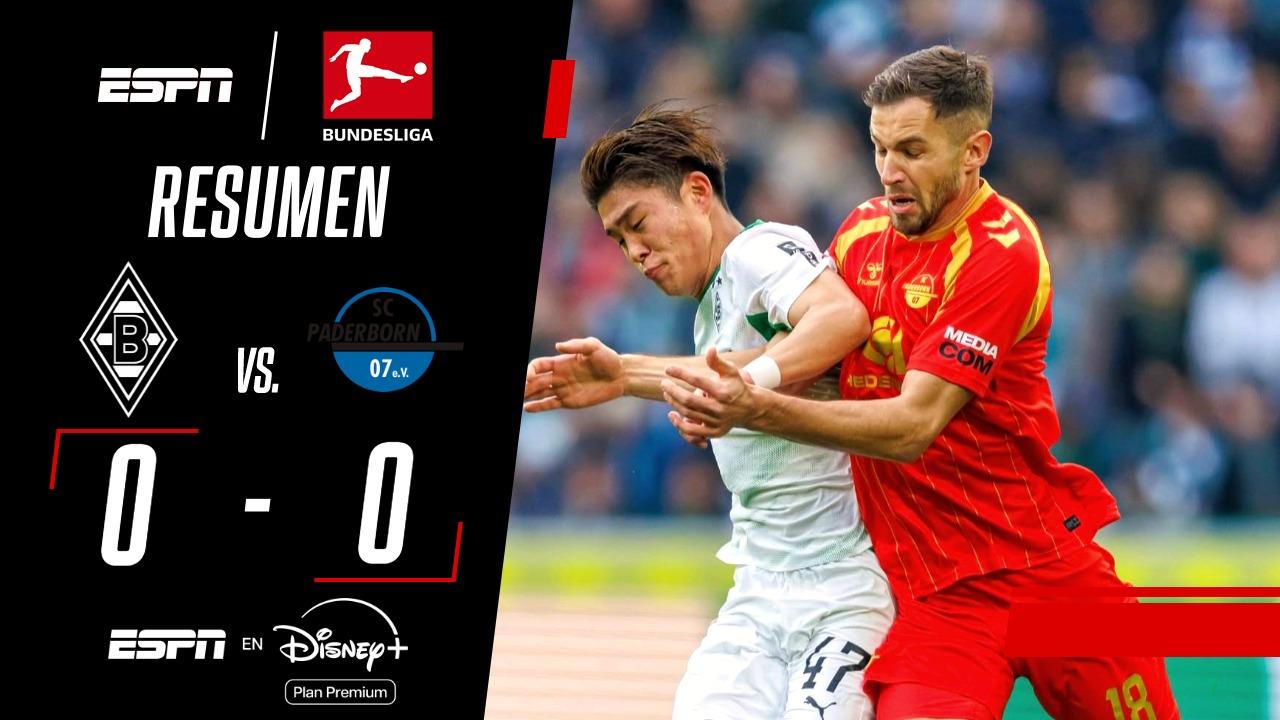 Borussia Monchengladbach y Paderborn igualaron sin goles