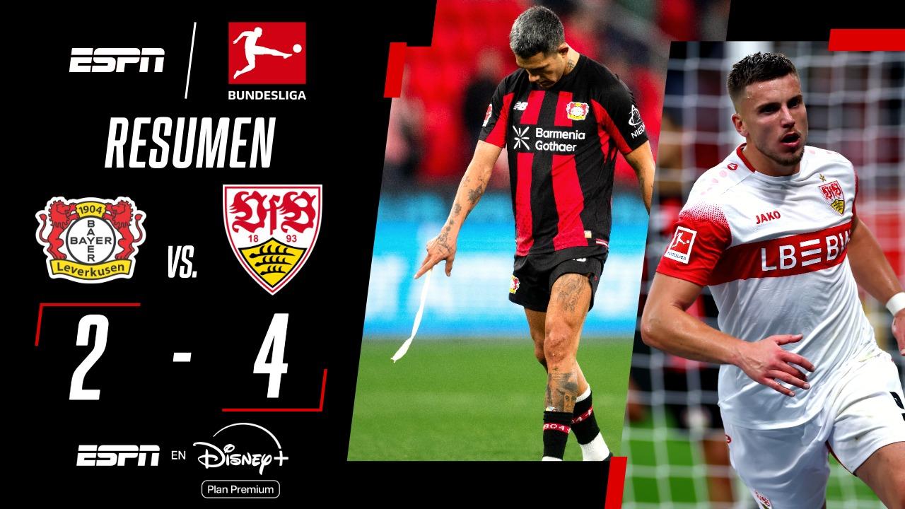 El Stuttgart venció 4-2 al Leverkusen de los argentinos