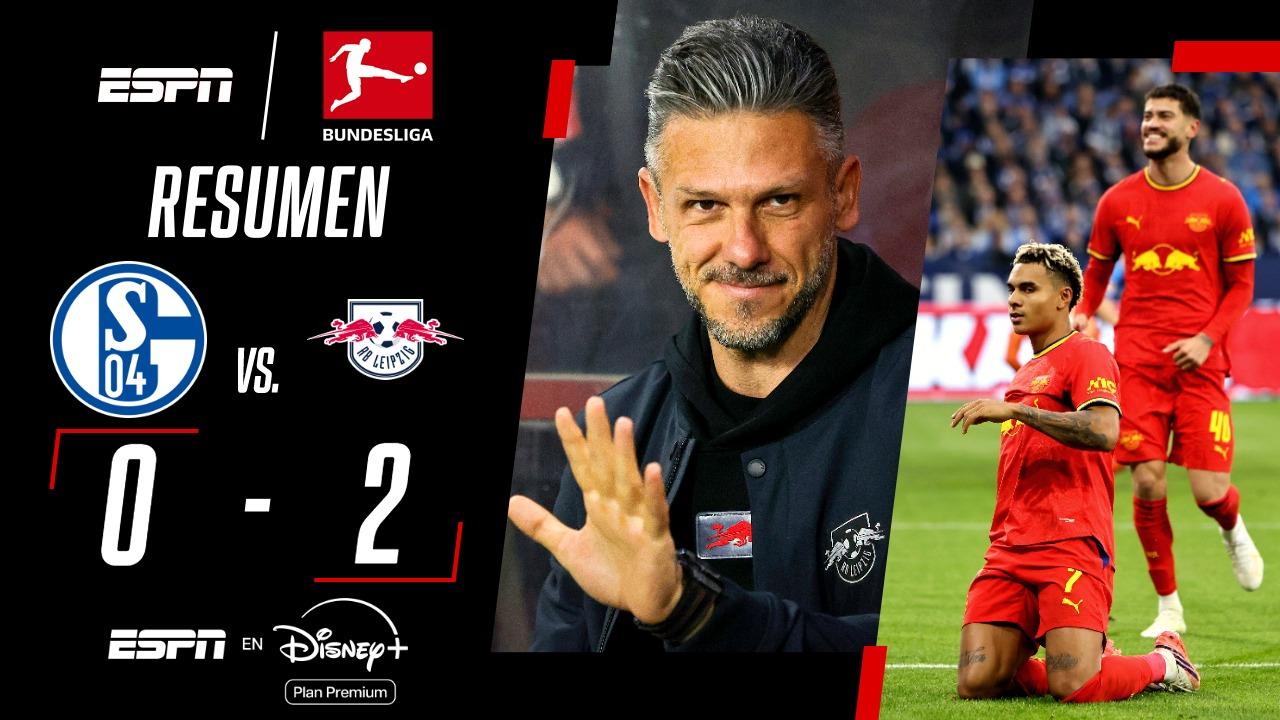 El Leipzig de Demichelis venció al Schalke y se acomodó en la Bundesliga