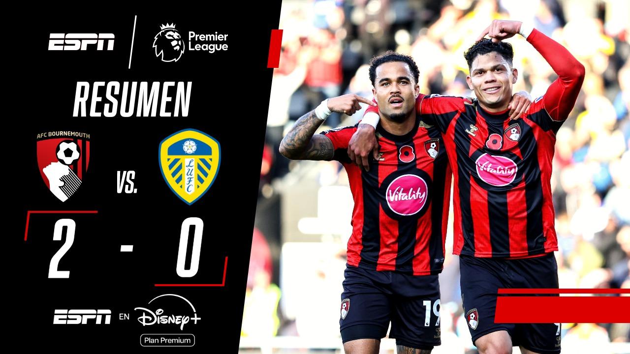 Bournemouth sumó otra victoria ante Leeds