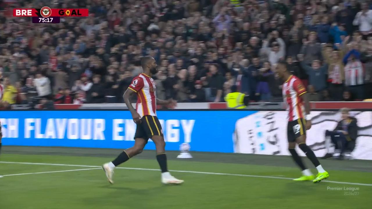 Siempre aparece el goleador: Igor Thiago anotó el 2-0 ante el Nottingham
