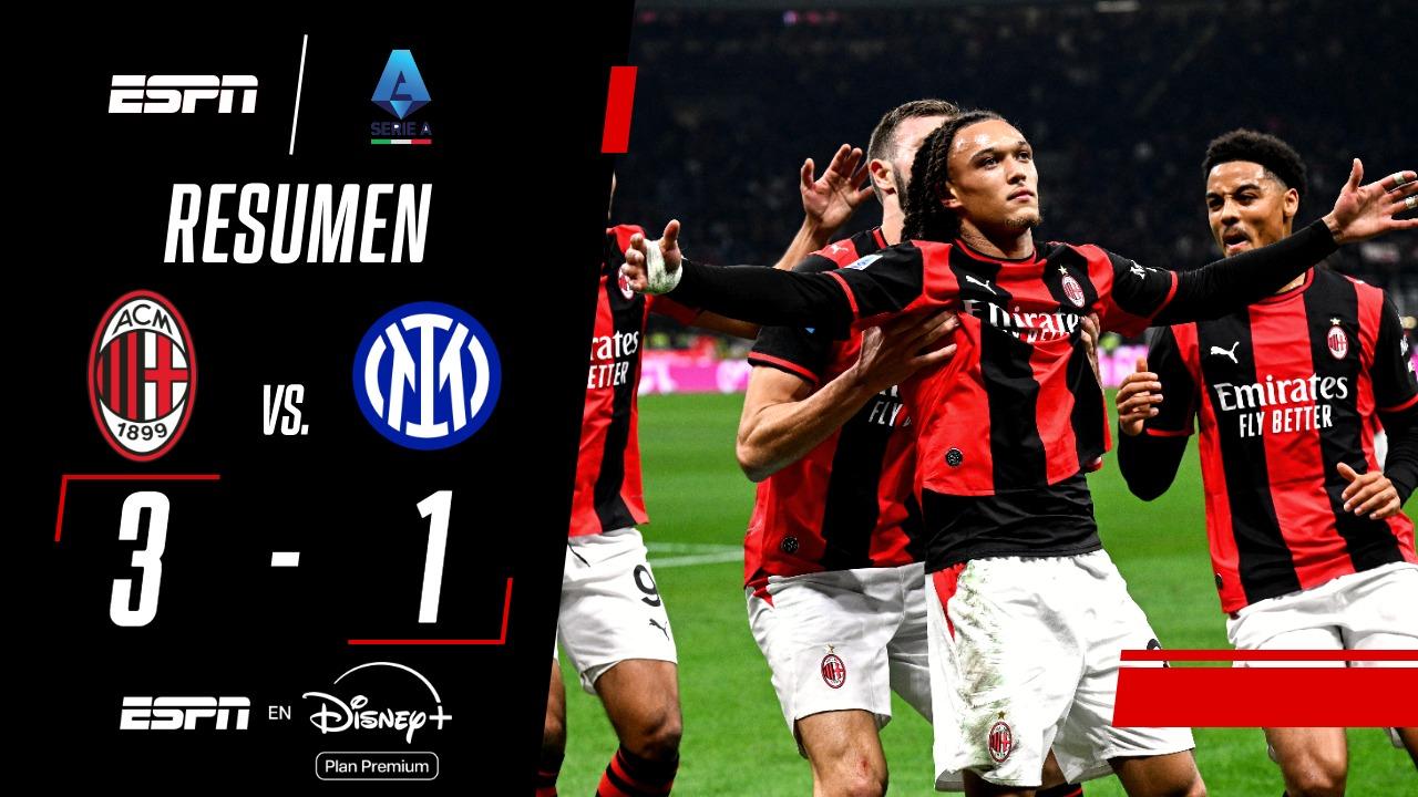 ¡Milan le ganó al Inter en el Derbi della Madonnina!