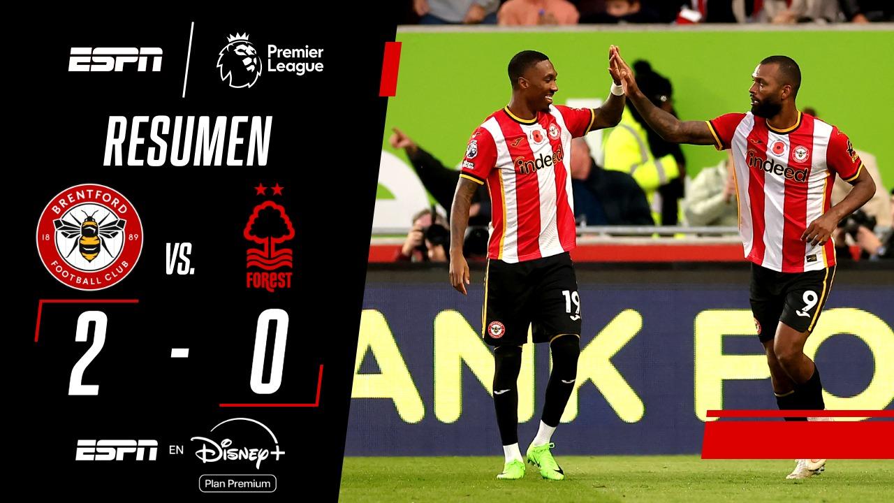 Brentford venció al Nottingham y volvió al triunfo en la Premier