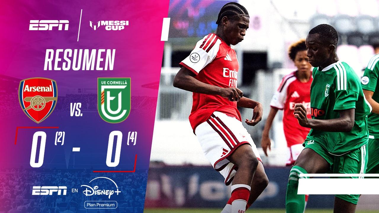 ¡Cornellá enfrentará a Newell's en la final de la Copa de Plata en la Messi Cup!