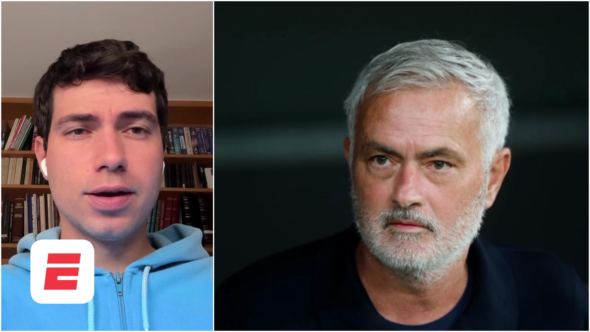 Mourinho, sin barba y más calmado