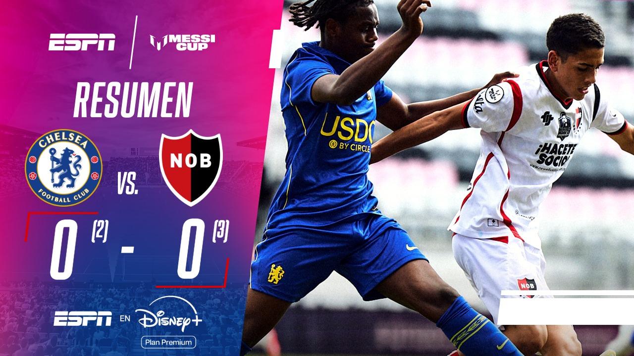 Messi Cup: Newell's eliminó a Chelsea y está en la final de la Copa de Plata