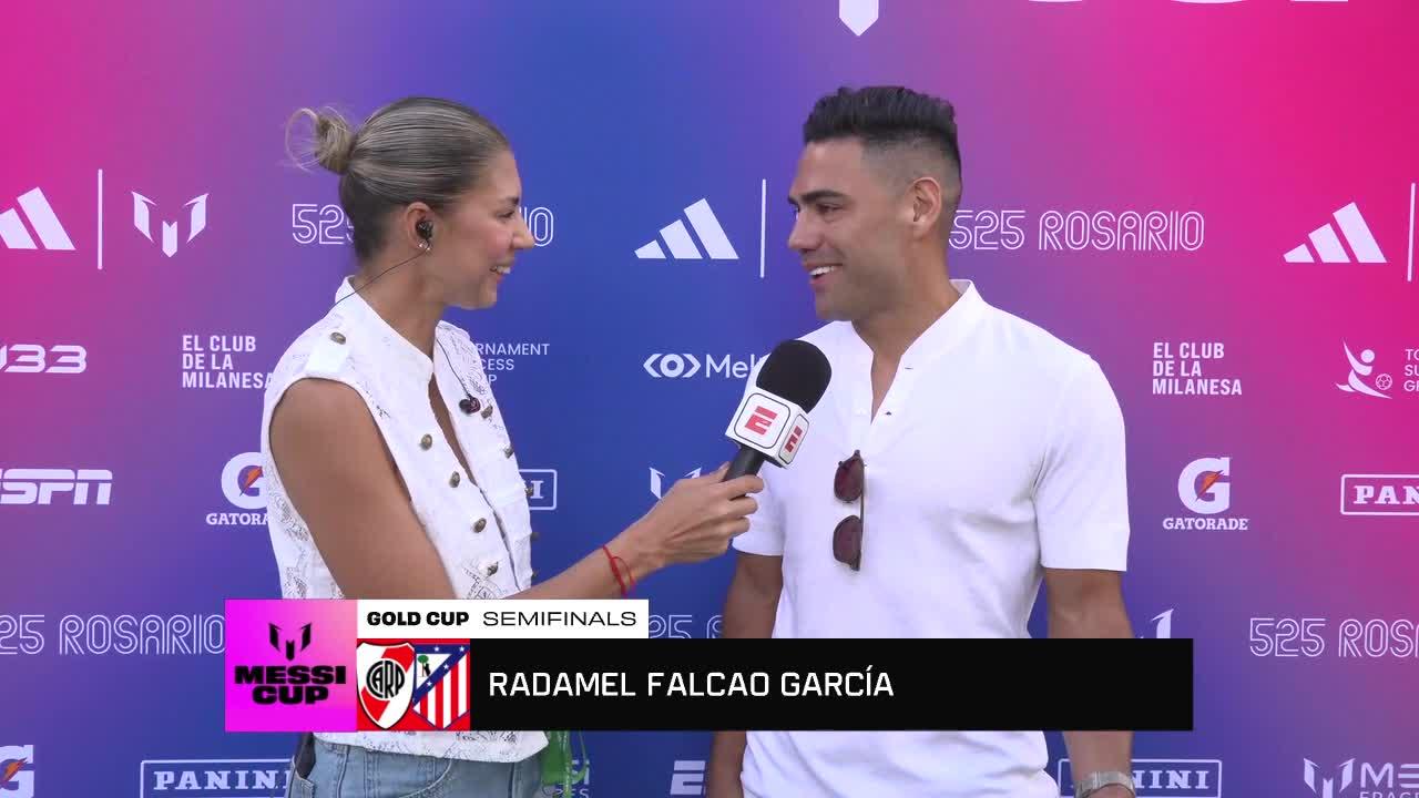 Falcao: ''River me formó con futbolista y como persona''