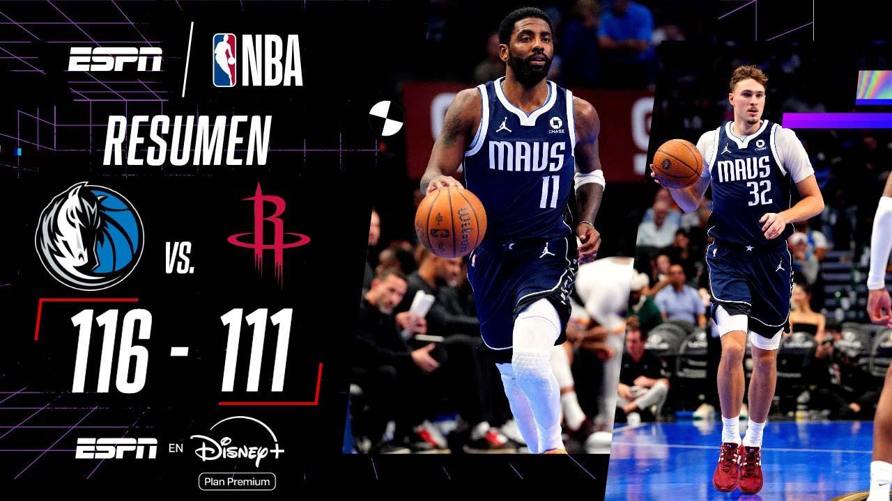 ¡Ajustada victoria de Dallas en su debut en la NBA Cup!