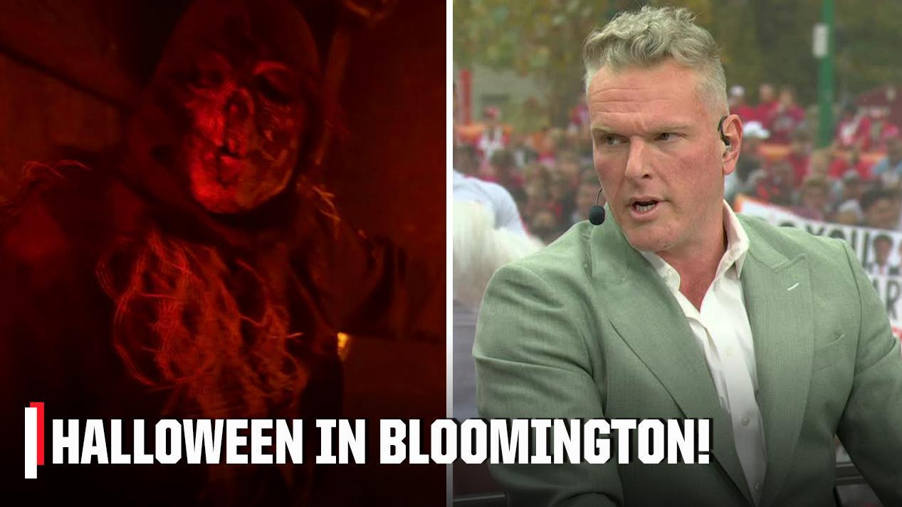 Welcome to the HAUNTED HOUSE OF CFB! College GameDay opens in Indiana
