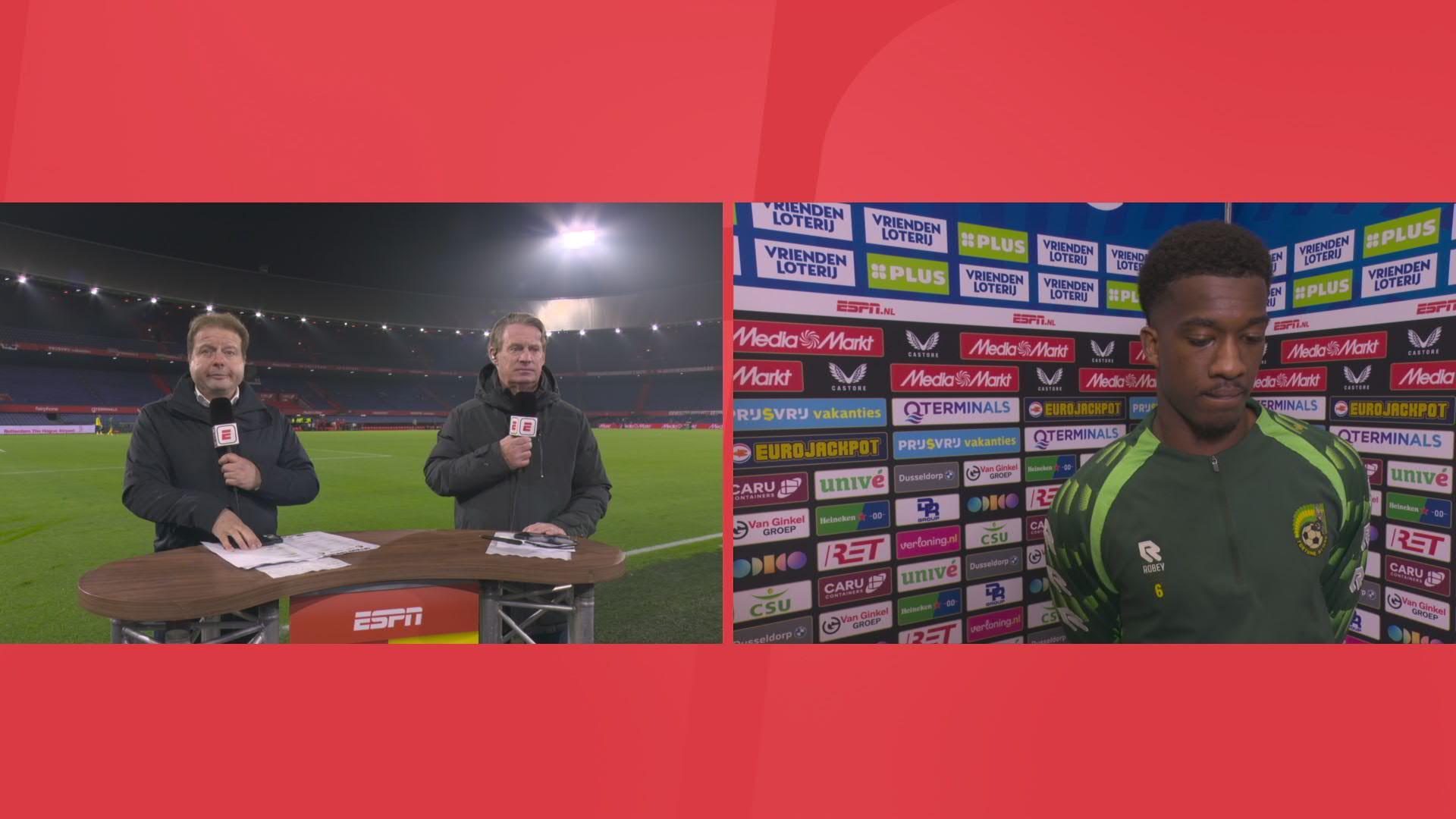 'T Zand over juichen na doelpunt: "Ik speel voor Fortuna"