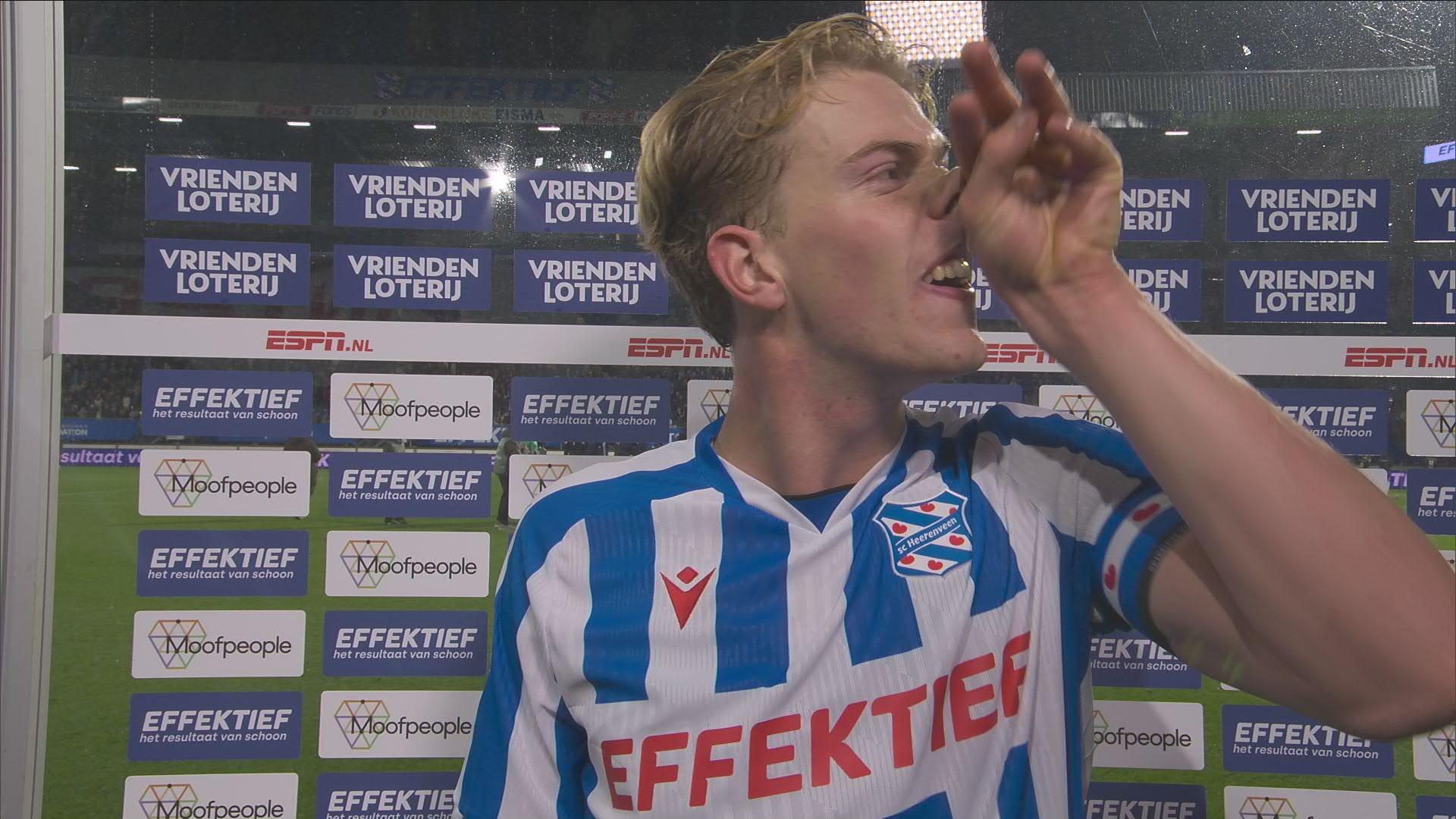 Willemsen na overwinning: "Het was geen hele goede wedstrijd, ik had niet het idee dat één team heel veel controle had"