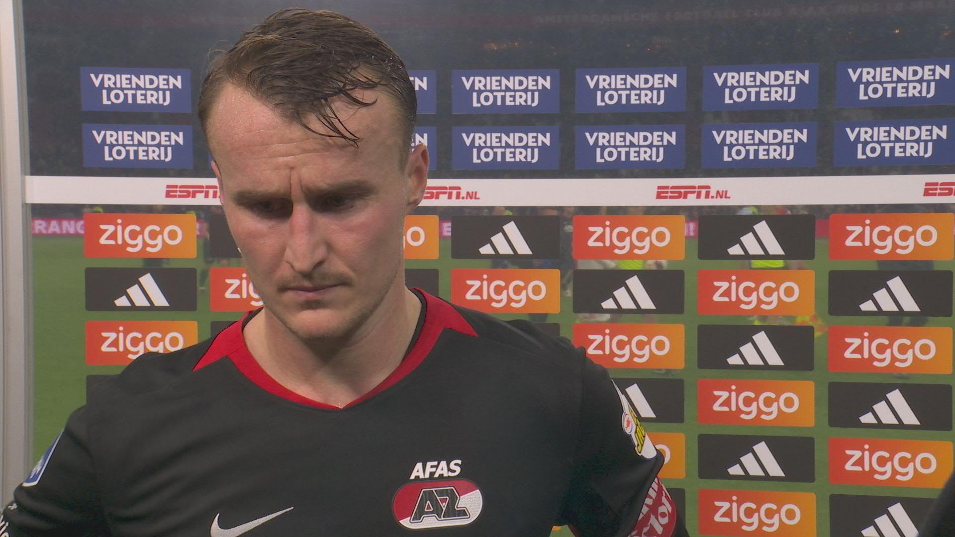 Koopmeiners na nederlaag in Amsterdam: "Eigenlijk verdien je hier gewoon te winnen"
