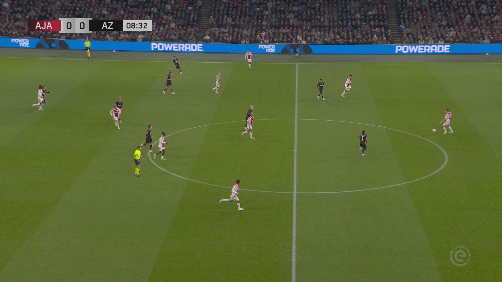 Droomstart Amsterdammers in wedstrijd tegen AZ | Samenvatting Ajax - AZ