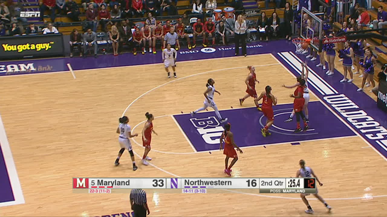 M. Lyon made Layup. Assisted by N. Coffey.