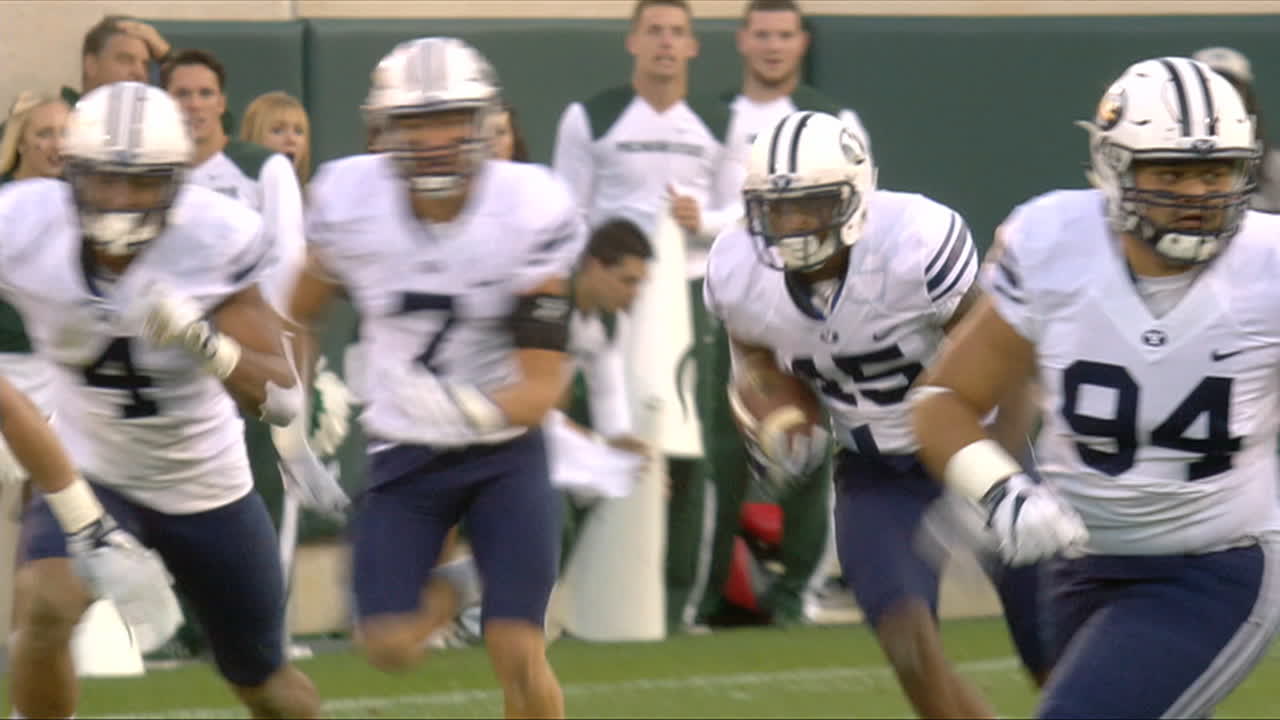 With crowd chanting his name back up quarterback Damion Terry throws interception