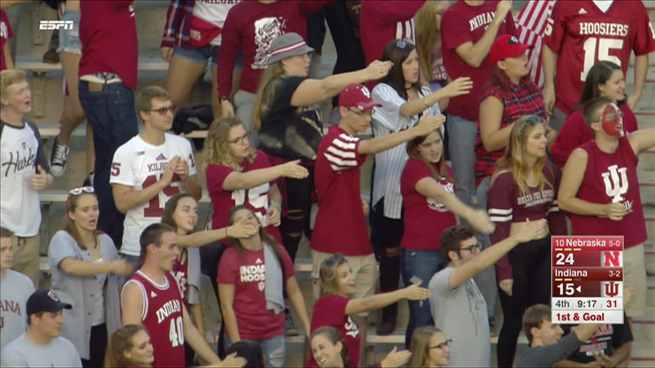 Indiana gets to the goal line down by 9