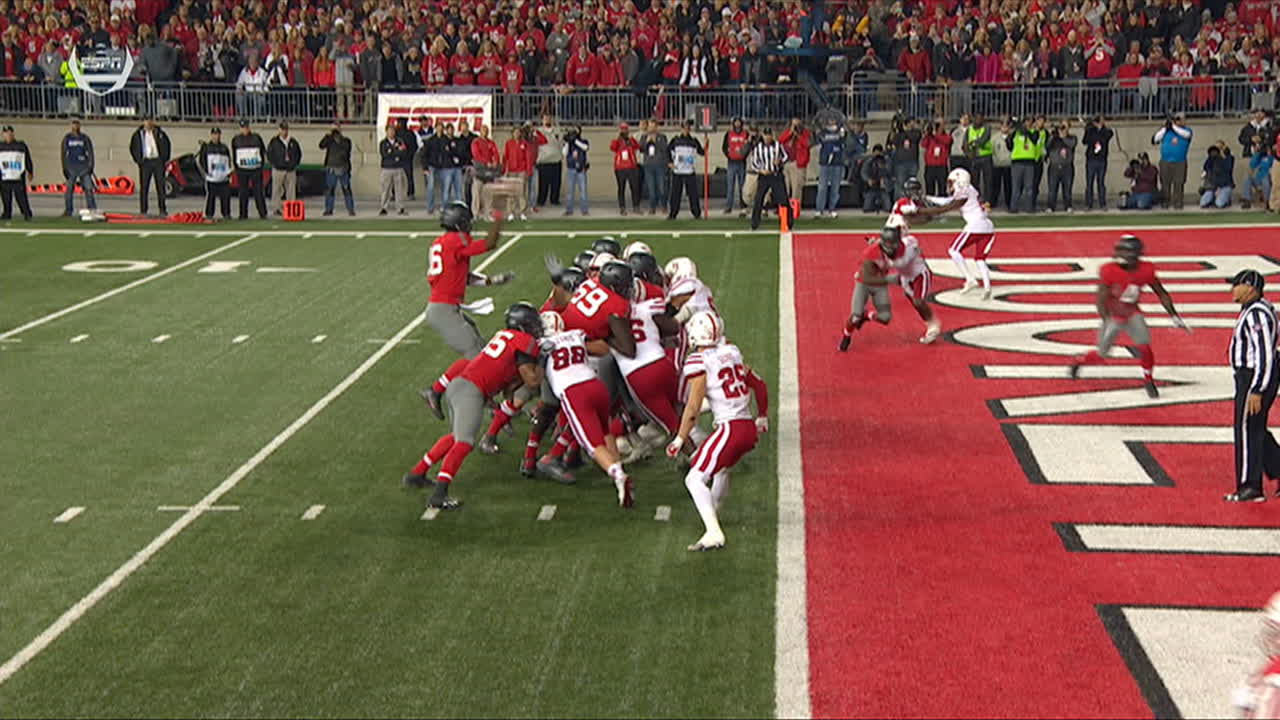 Buckeyes strike again just before halftime