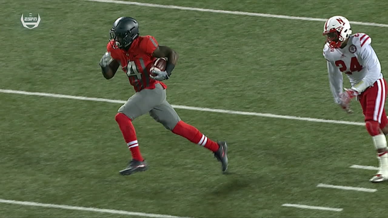 Buckeyes open second half with 75-yard TD