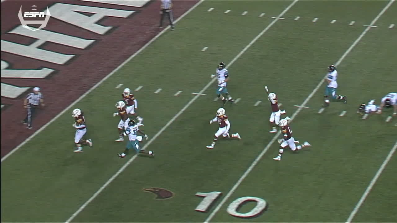 Coastal Carolina's last ditch effort goes awry