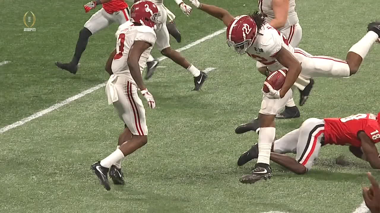 Harris bounces run for big Alabama gain