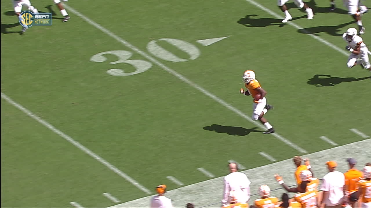 Chandler weaves through everybody for 81-yd Tennessee TD