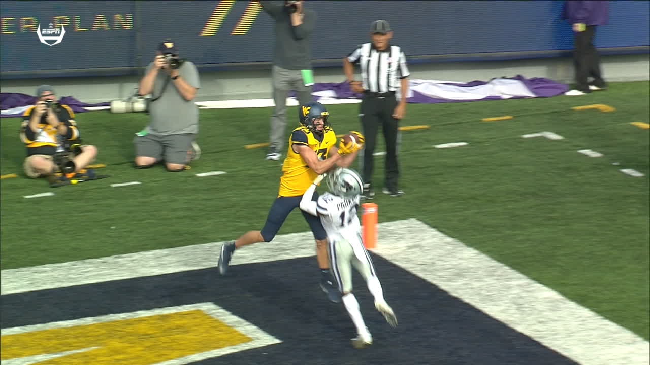 WVU's Sills "Mosses" defender for 1-yard TD