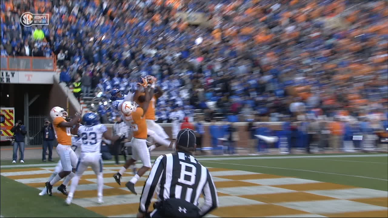 Vols convert Hail Mary pass