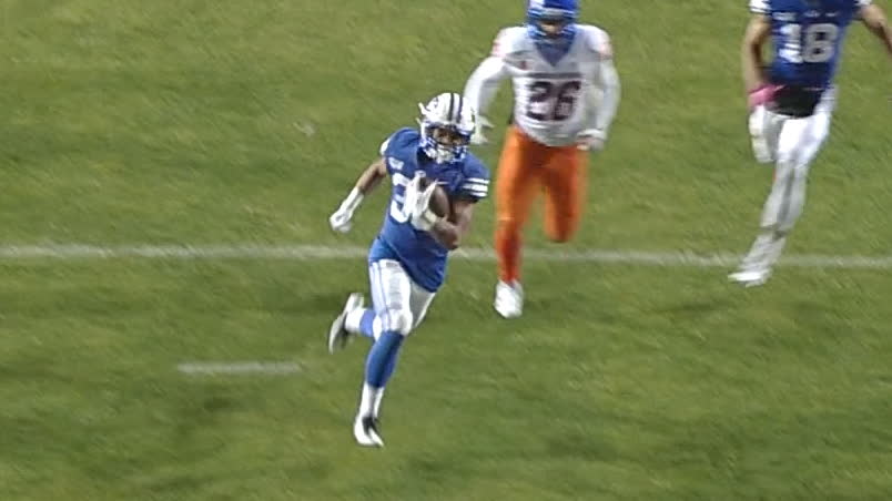 Finau's 46-yard TD gives BYU the lead