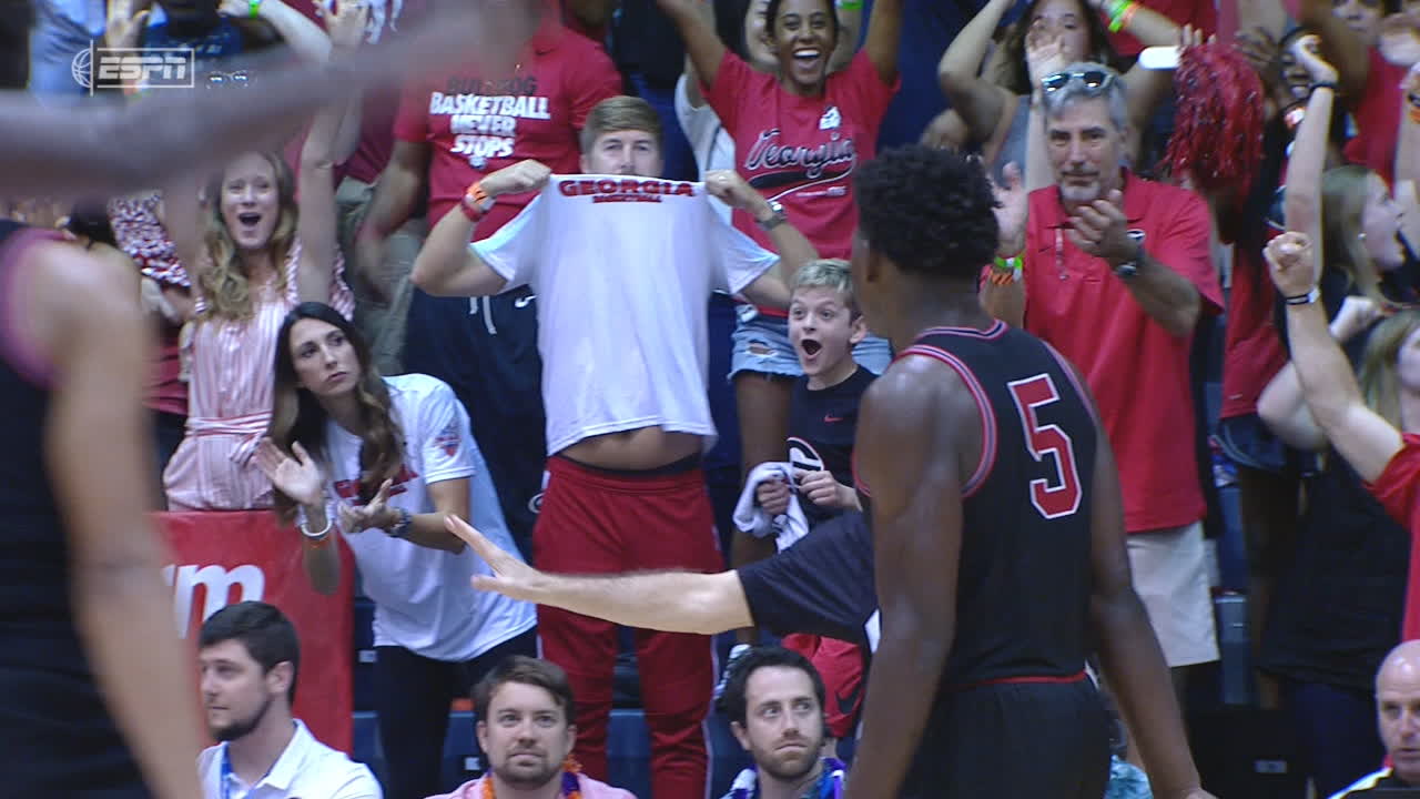 Edwards hits winning 3 for Georgia