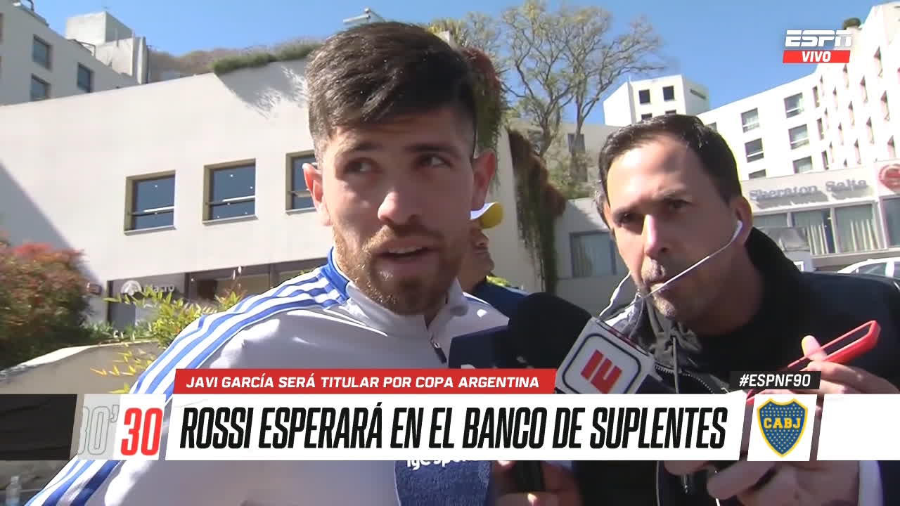 Agustín Rossi: 'Me contó mi mujer que había gente y salí, es bueno dar una alegría'