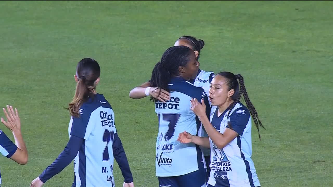 ¡Paola García pone el quinto para el Pachuca!