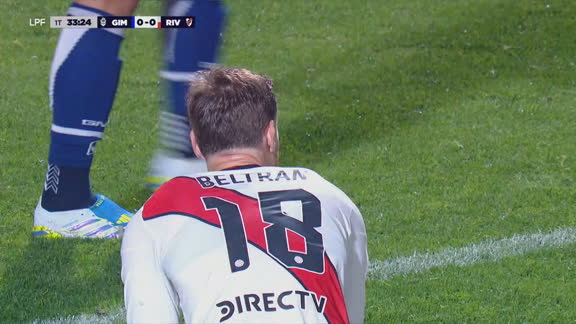 ¡Milagro en el área de Gimnasia! River tuvo el primero