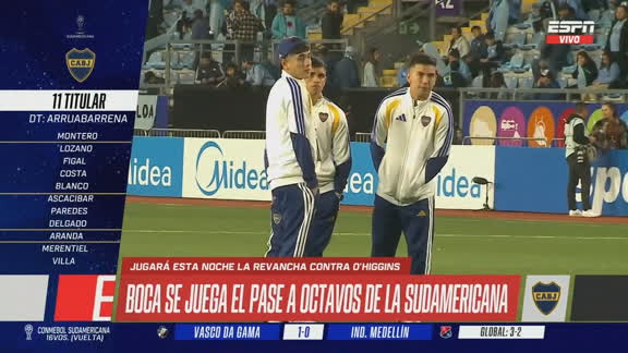 Boca se juega el pase a octavos de la Sudamericana