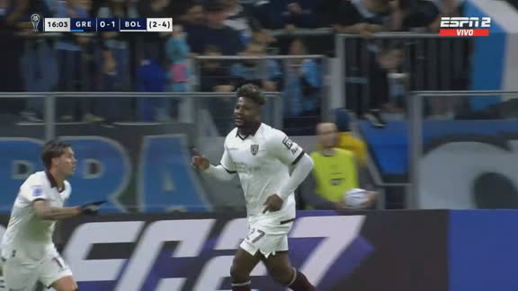 ¡Fierrazo de Asprilla para el 1-0 de Bolívar!