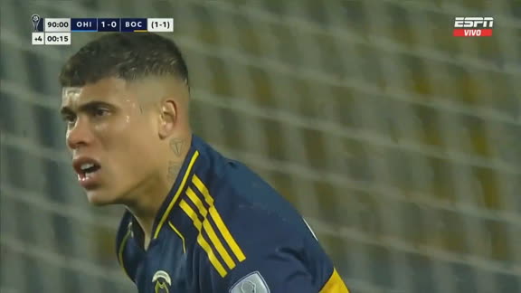 Costa se perdió un gol insólito para Boca