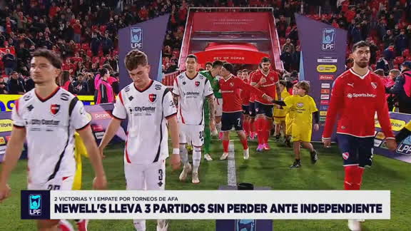 Dos que ganaron en la primera fecha: Independiente y Newell's, cara a cara