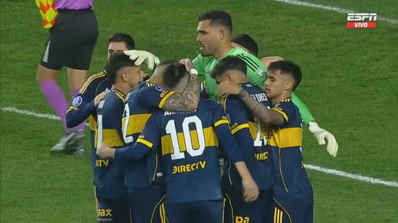 Lautaro Blancó marcó el quinto penal y le dio a Boca la clasificación