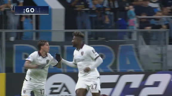 O gol de Asprilla para o Bolívar que eliminou o Grêmio da Sul-Americana; VEJA