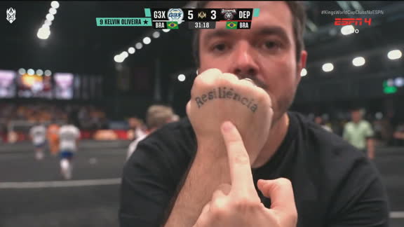 Gol do G3X! Gaules converte o pênalti presidente e amplia contra o DesempaiN
