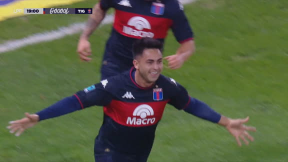 ¡Corrida y definición de Pity Martínez para el 1-0 de Tigre en el Cilindro!