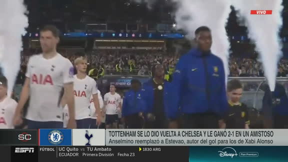 Tottenham Hotspur derrotó al Chelsea en un amistoso de pretemporada
